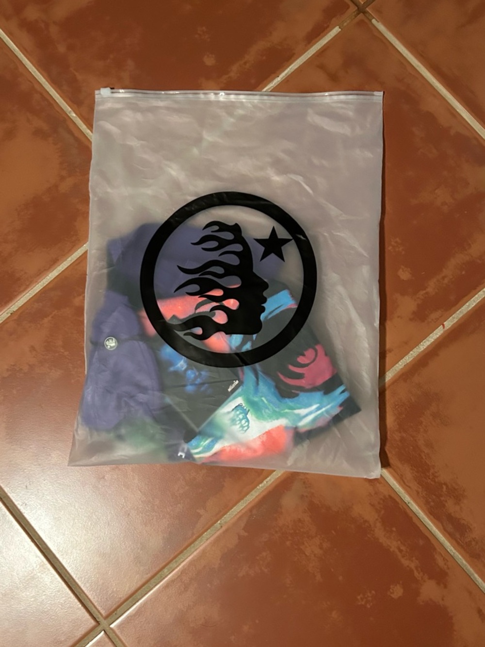 Men's Short Sleeve Tee - Multicolor Tie-Dye